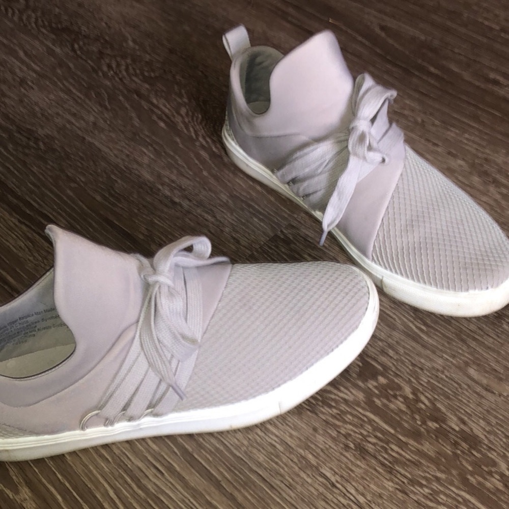 Grey sneakers